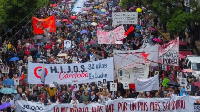 En Córdoba será una de las principales marchas, a 50 años del Golpe Militar.