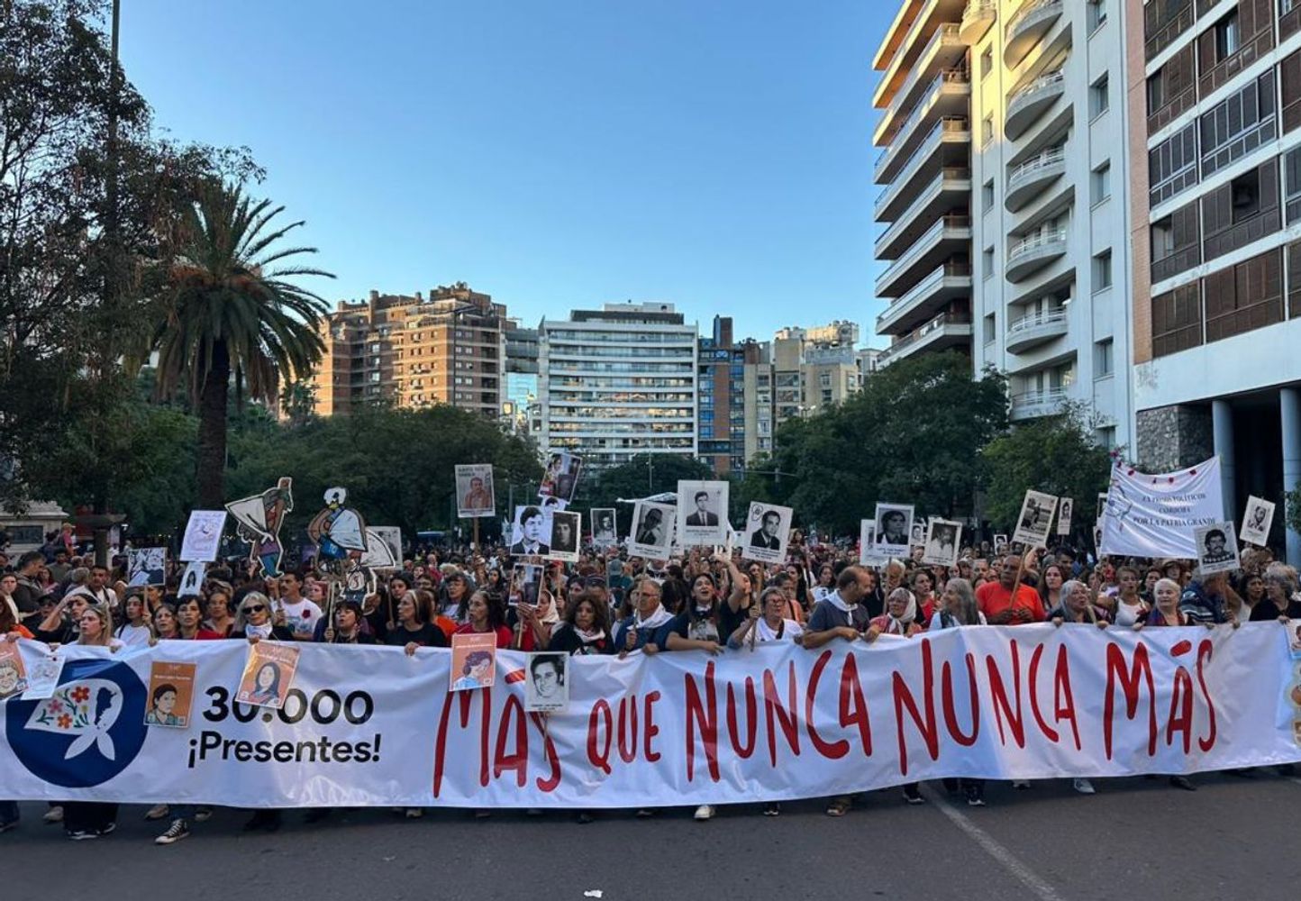Marcha por el 24M en Córdoba.