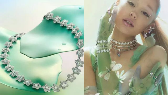 Llegó la colección de joyas de Ariana Grande a la Argentina.