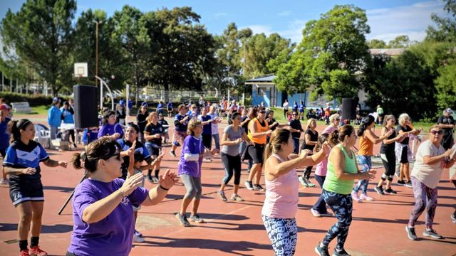 Exitosa jornada de “Mujeres, salud y deporte” en Punta Alta