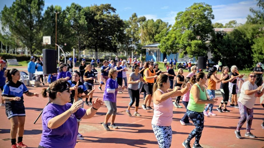 Exitosa jornada de “Mujeres, salud y deporte” en Punta Alta