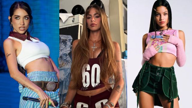 María Becerra, Tini Stoessel y Emilia Mernes