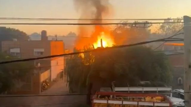 Explosión en Merlo