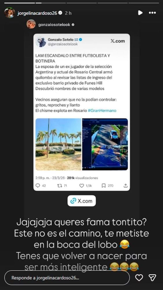 Escándalo por noticias falsas que involucraron a Jorgelina Cardoso y Ángel Di María