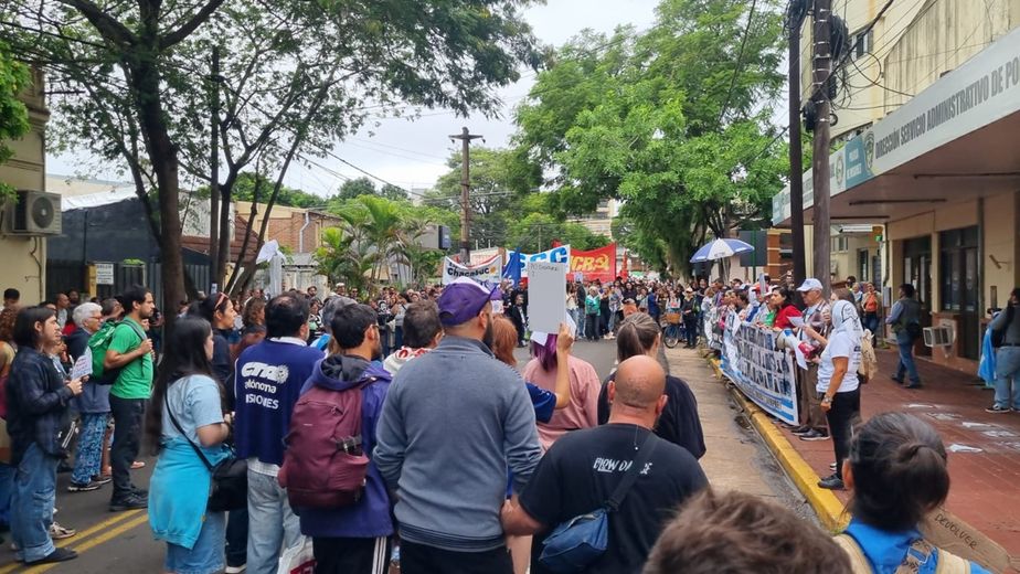 A 50 años del golpe, Posadas marchó por la Memoria con un recorrido por ex centros clandestinos.