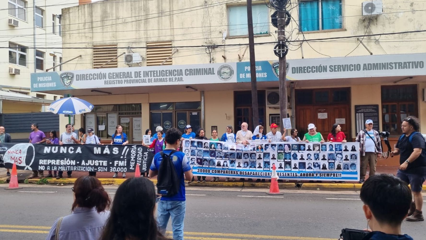 A 50 años del golpe, Posadas marchó por la Memoria con un recorrido por ex centros clandestinos.