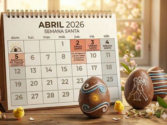 Se suma un feriado extra a Semana Santa 2026: cómo queda el fin de semana largo de abril