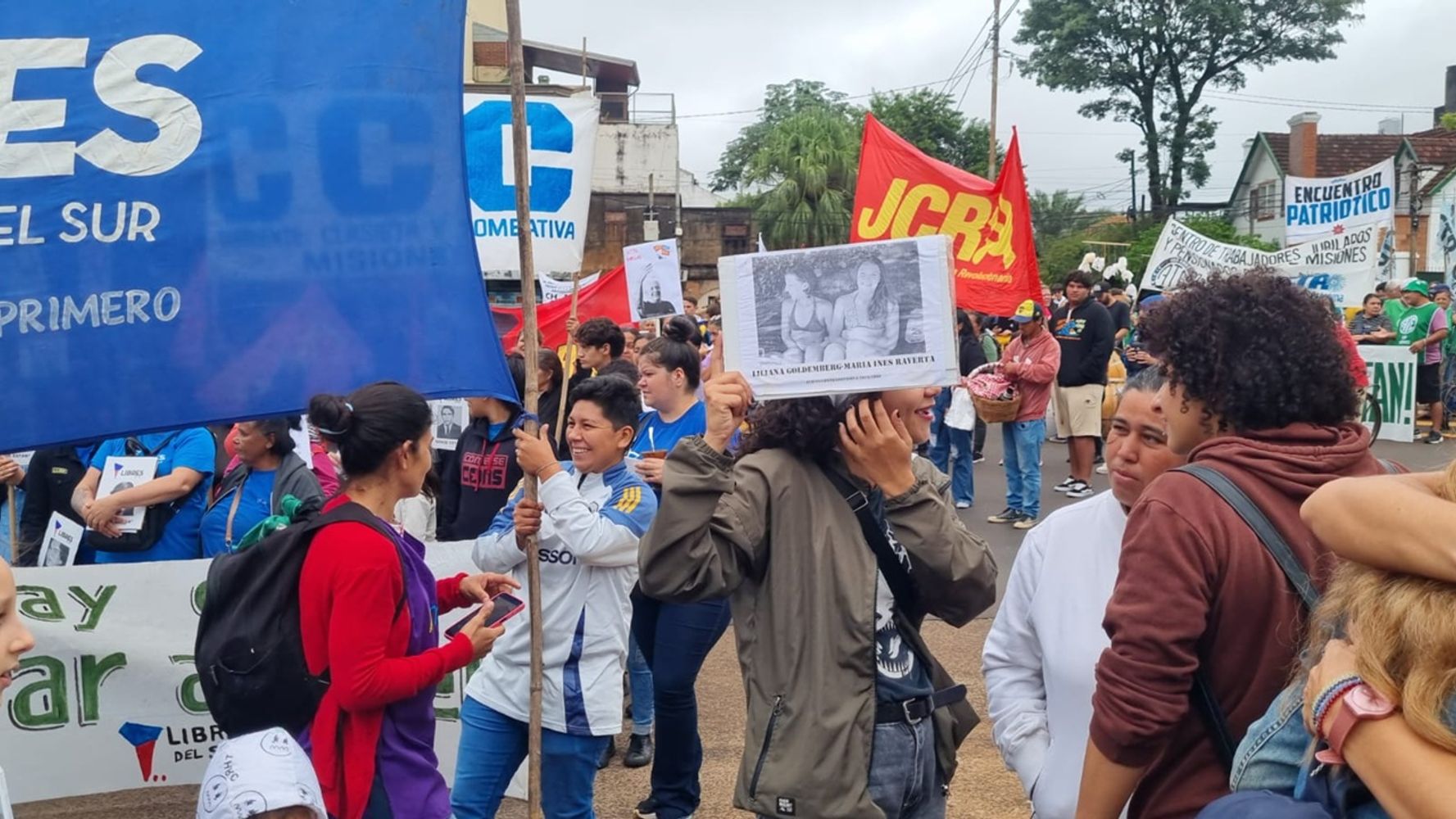A 50 años del golpe, Posadas marchó por la Memoria con un recorrido por ex centros clandestinos.