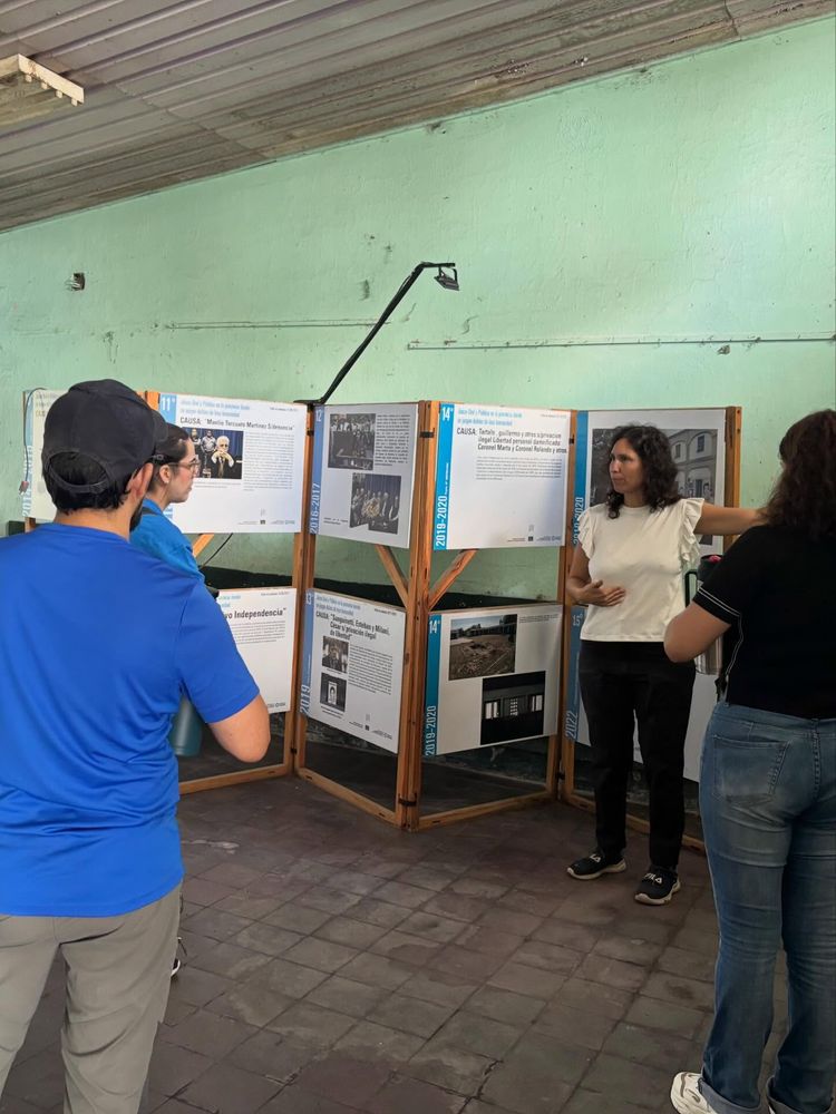 Memoria en las calles y en los sitios históricos.