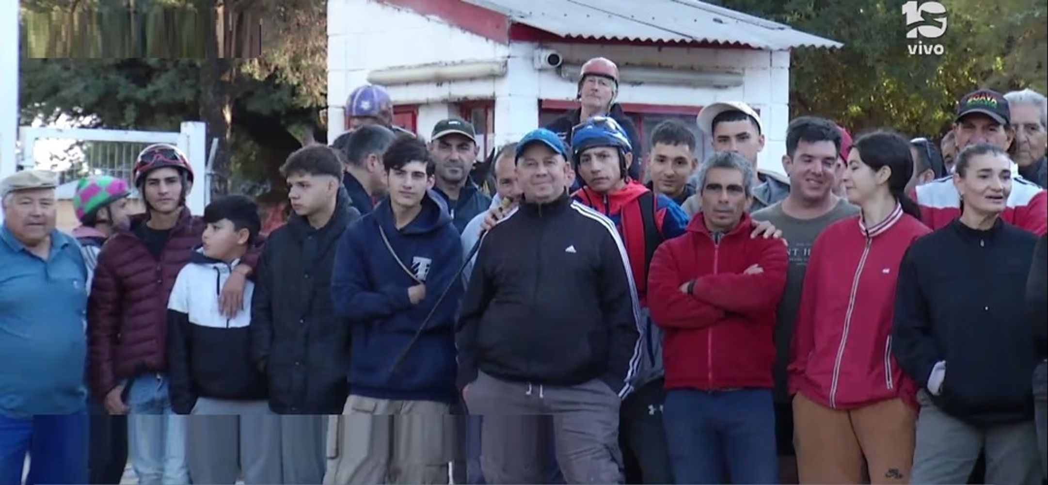 Los trabajadores del Hipódromo de Córdoba.