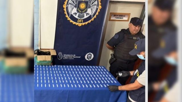 Incautan fentanilo valuado en $660 millones en Puerto Esperanza.