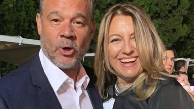 Chino Volpato junto a su esposa Mirta