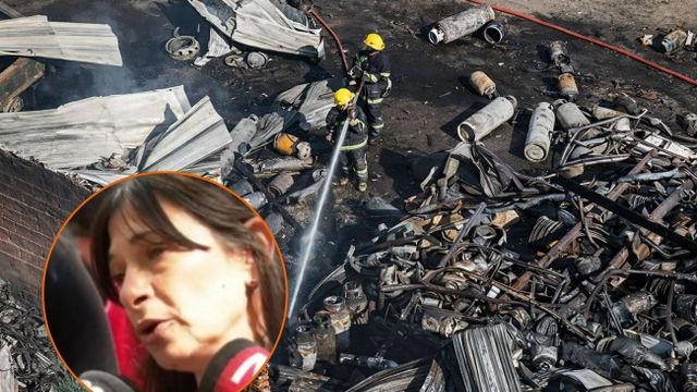 Explosión en Merlo