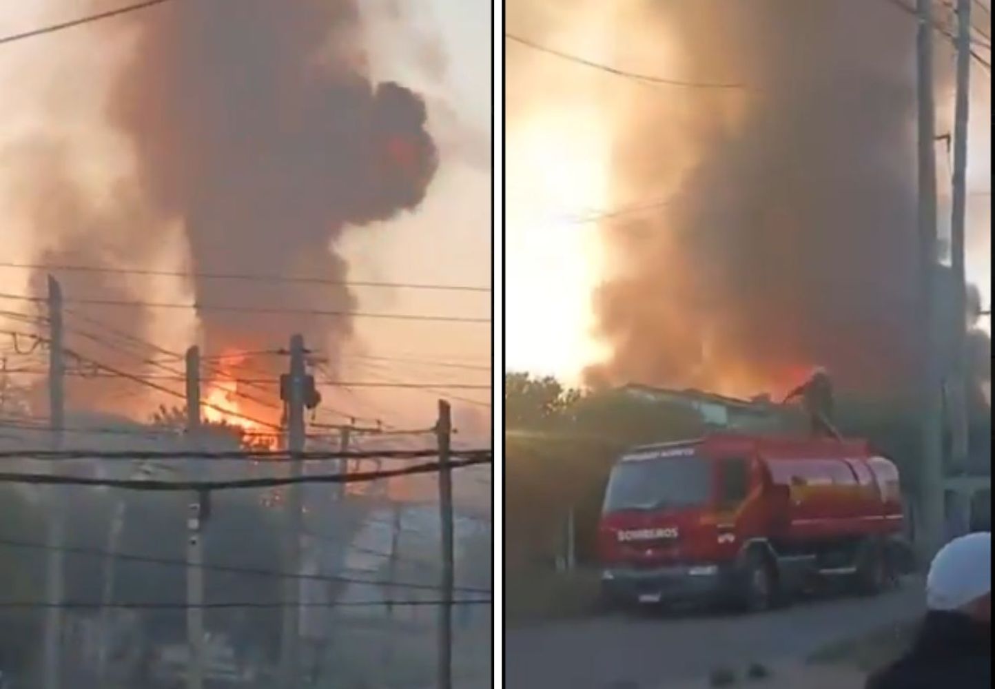 Explosión en Merlo