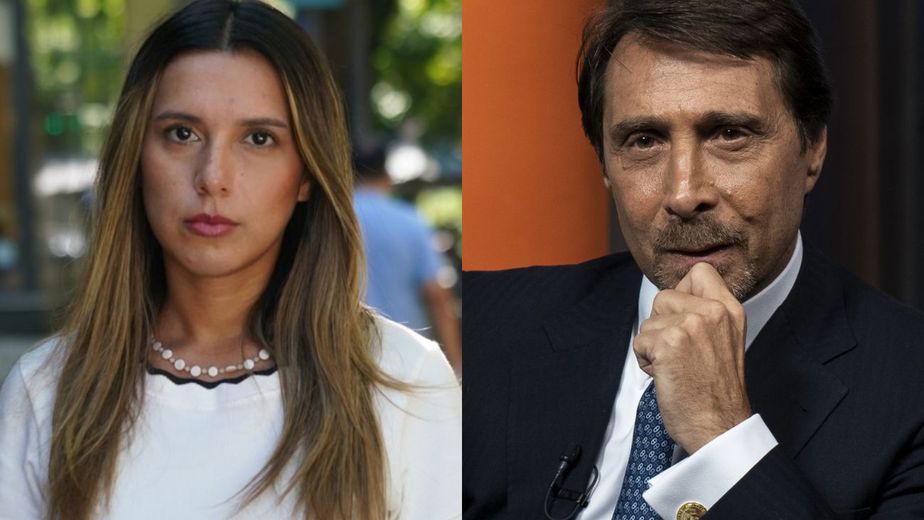 Agostina Páez y Eduardo Feinmann.
