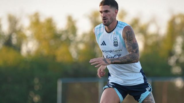 Rodrigo De Paul palpita los partidos de Argentina.