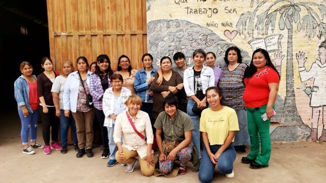 Con treinta integrantes, FUNDAPAZ lleva adelante en El Bananal, Jujuy, el Programa Mujeres Productoras de Bosques Nativos, con la FAO.