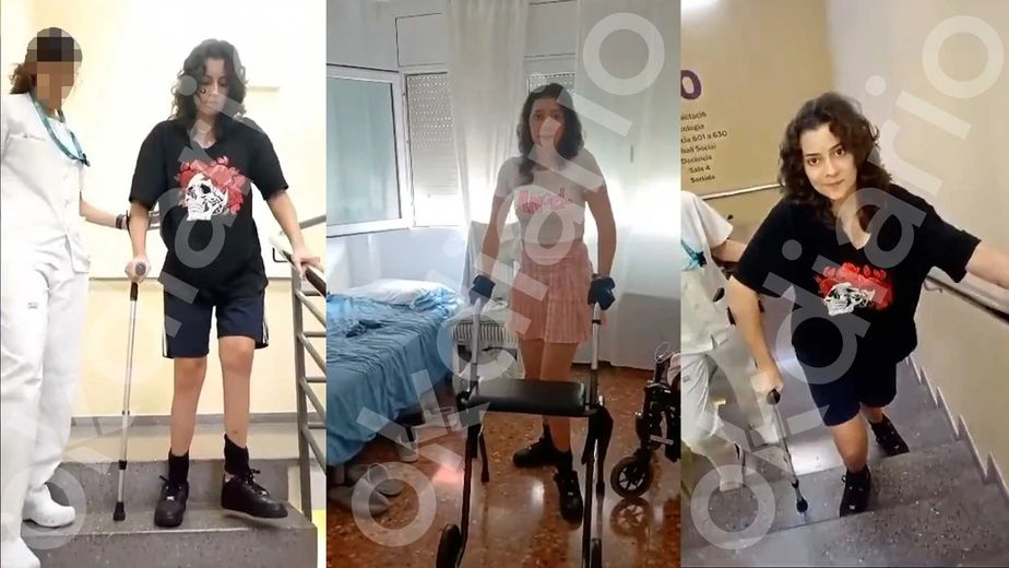 Revelaron inéditos videos del papá de Noelia Castillo mientras la joven se rehabilitaba