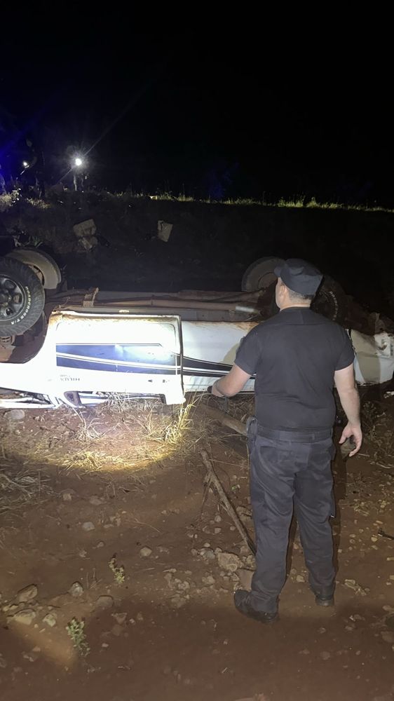 Despiste fatal en la Ruta Nacional 101: un muerto y dos heridos graves en San Antonio.
