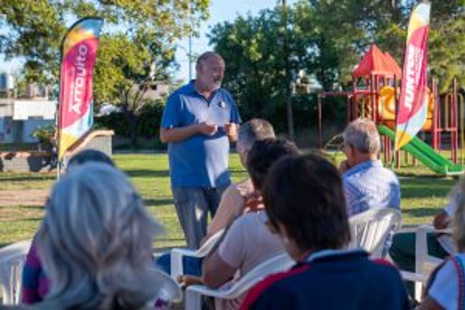 Radio Abierta por los 50 años del golpe de Estado en la Plaza de los Homenajes