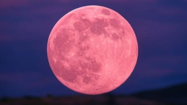 La Luna Rosa podrá observarse en Argentina, iluminando el cielo con su máximo esplendor.