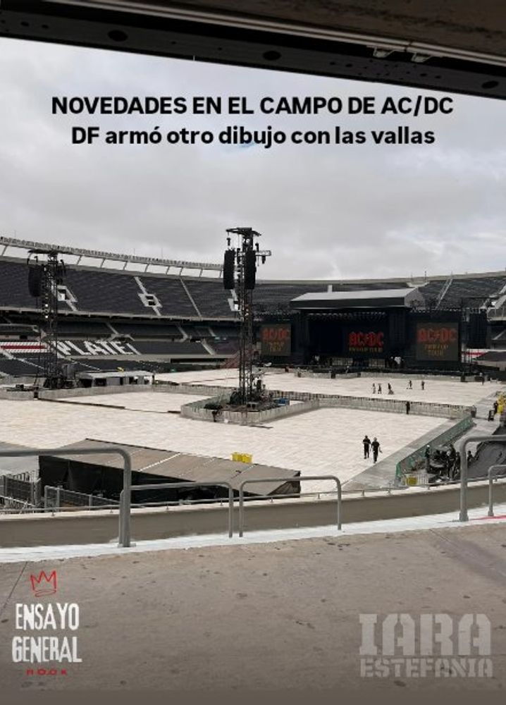 AC/DC en River 2026: cambios en el sector campo, horarios, accesos y dónde habrá desvío de tránsito en Núñez