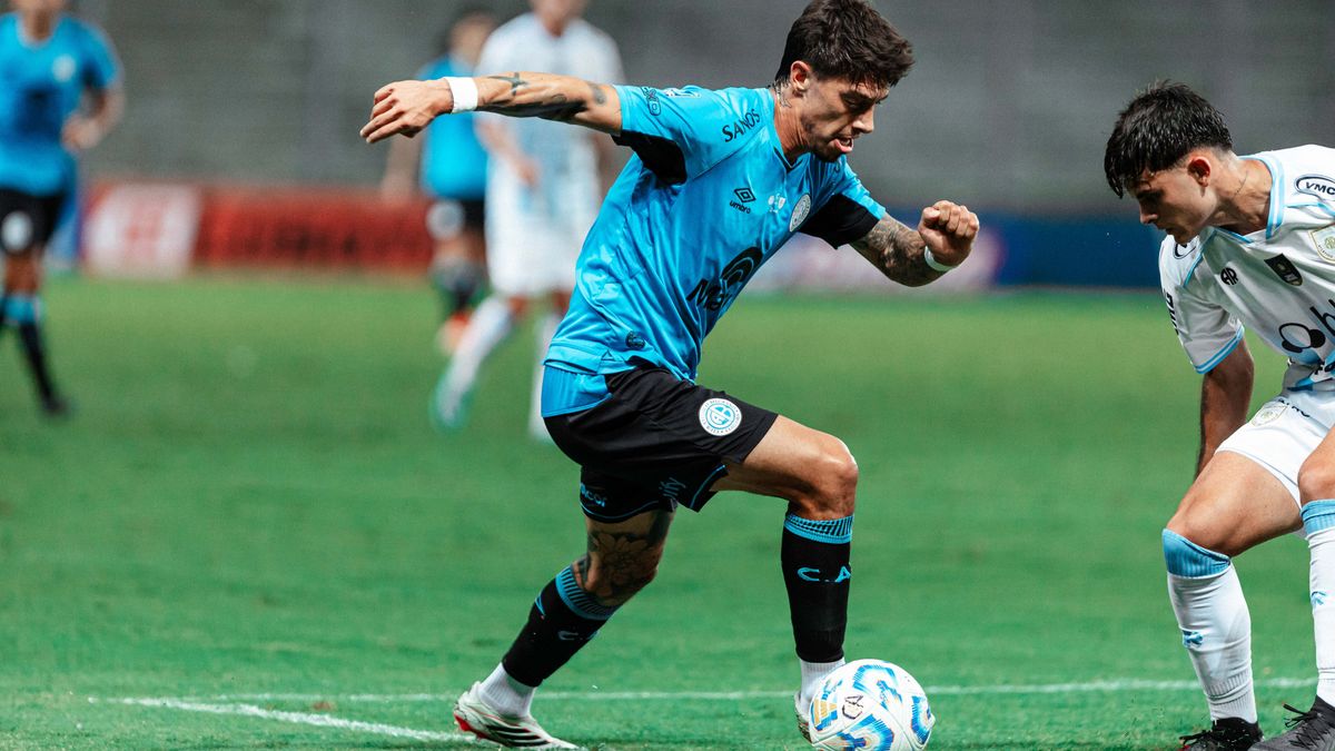 El gol de Belgrano, con Emiliano Rigoni para marcar la diferencia ante Atlético Rafaela