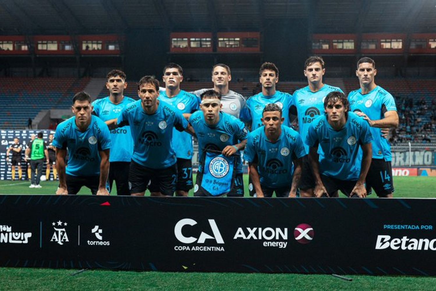 Belgrano debuta en la Copa Argentina, ante Atlético Rafaela.