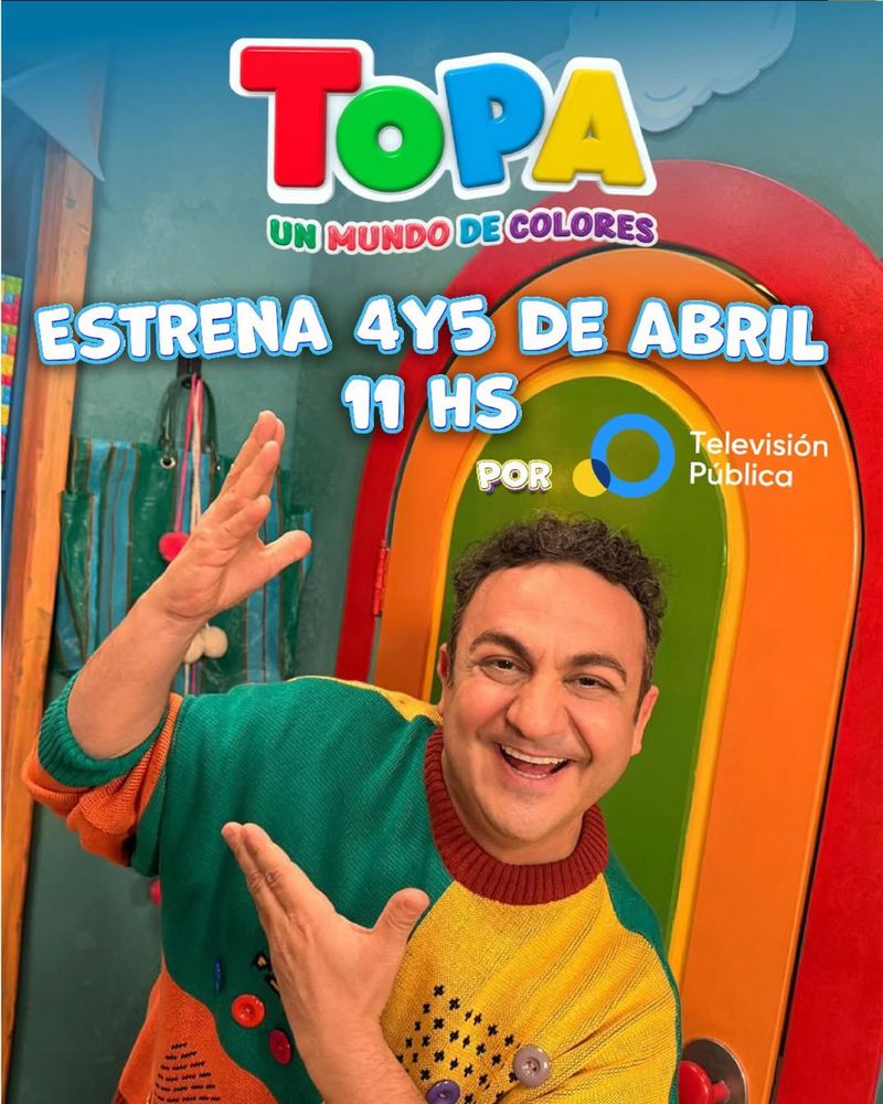 Topa anunció el estreno de su nuevo programa.