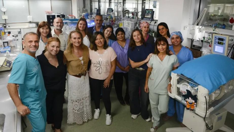 El Congreso Nacional distinguió al servicio de Neonatología del Hospital Penna