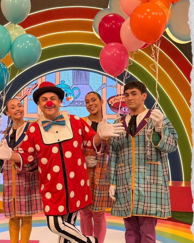 El artista ya grabó sus primeros programas.