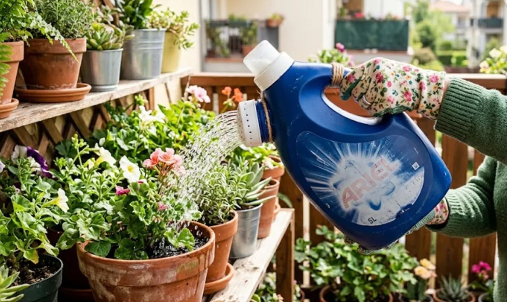 Reutilizar estos envases como dispensadores o contenedores ayuda a organizar el hogar y evitar el desperdicio de plástico.
