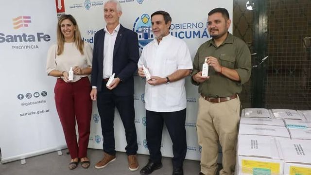 Santa Fe envió 40.000 repelentes para reforzar la prevención en Tucumán.