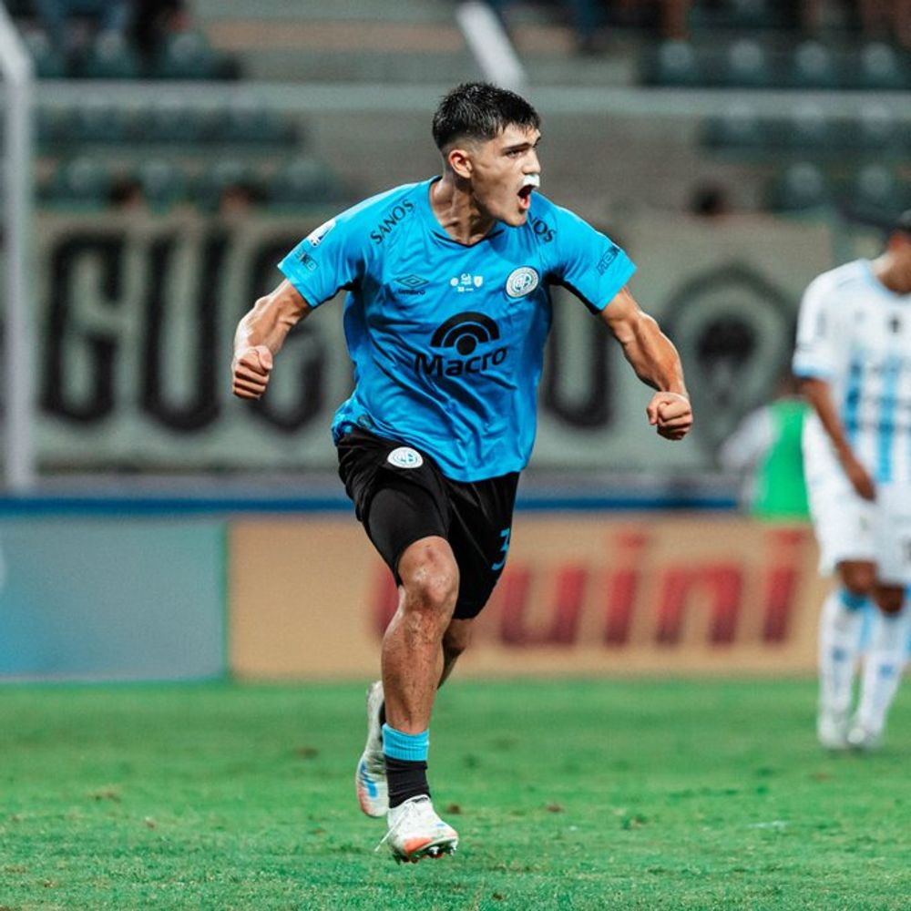 El "Picuí" Lautaro Gutiérrez, otro de los "Tanques" en la ofensiva de Belgrano