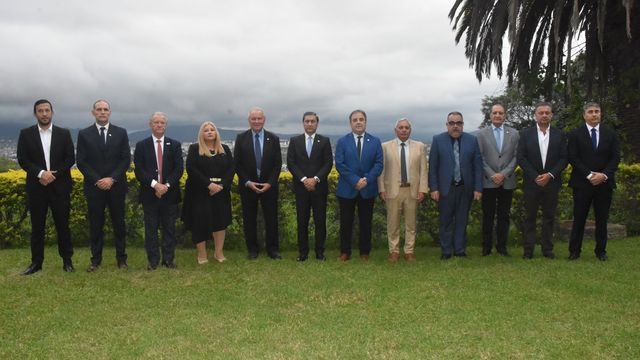 Los legisladores participaron de la reunión en Jujuy