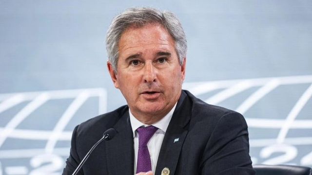 El canciller Pablo Quirno ratificó la postura del gobierno de Javier Milei respecto del conflicto en Medio Oriente.
