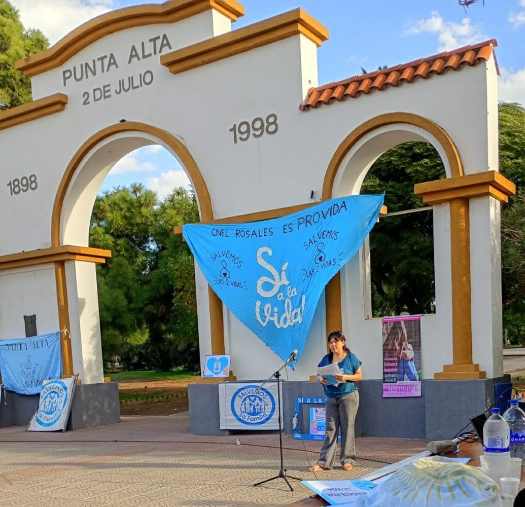Punta Alta se sumó a la Marcha Provida junto al resto del país