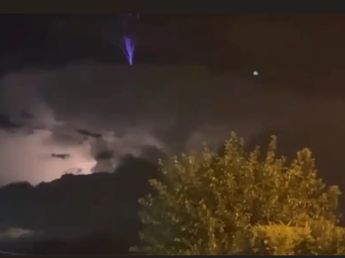 Un inesperado rayo azul iluminó Tucumán: qué significa el fenómeno eléctrico que se volvió viral