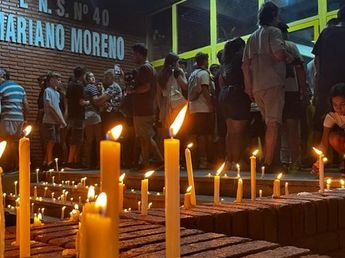Tragedia en San Cristóbal: marcha y homenaje de los vecinos a la víctima del tiroteo