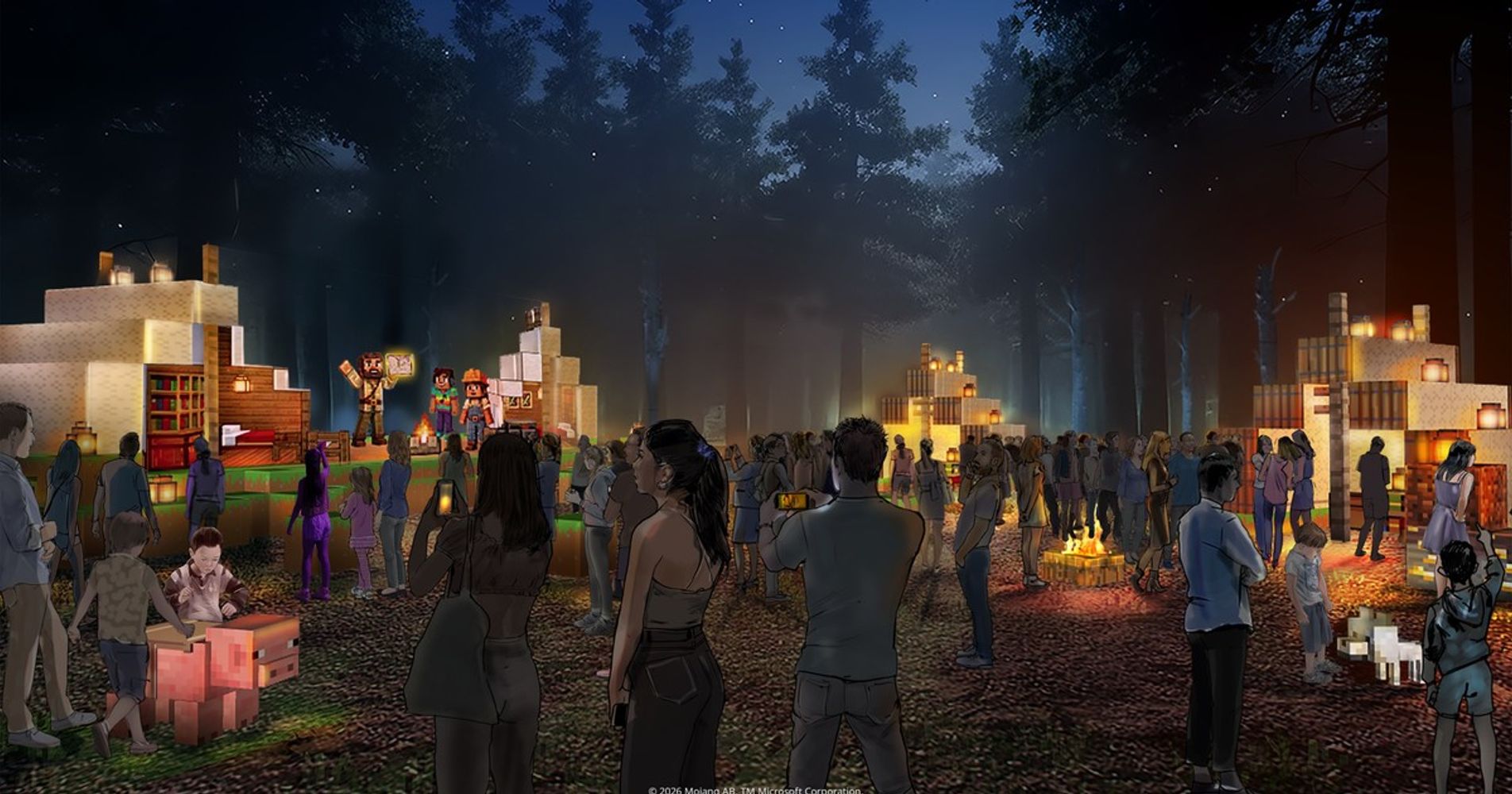 Minecraft Experience: Moonlight Trail