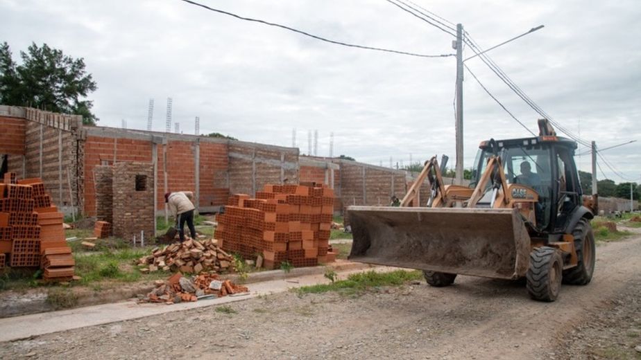 Burruyacú: etapa final de un plan de 80 viviendas