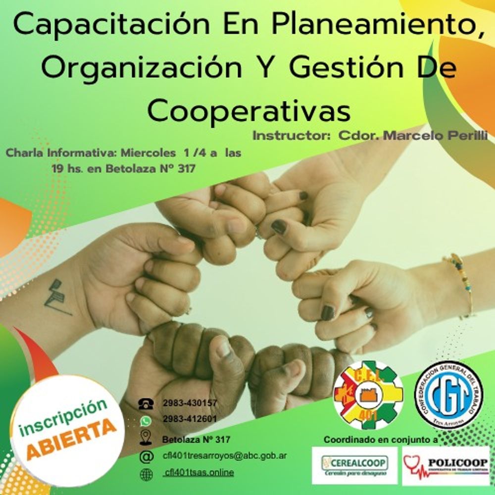Capacitación Cooperativismo