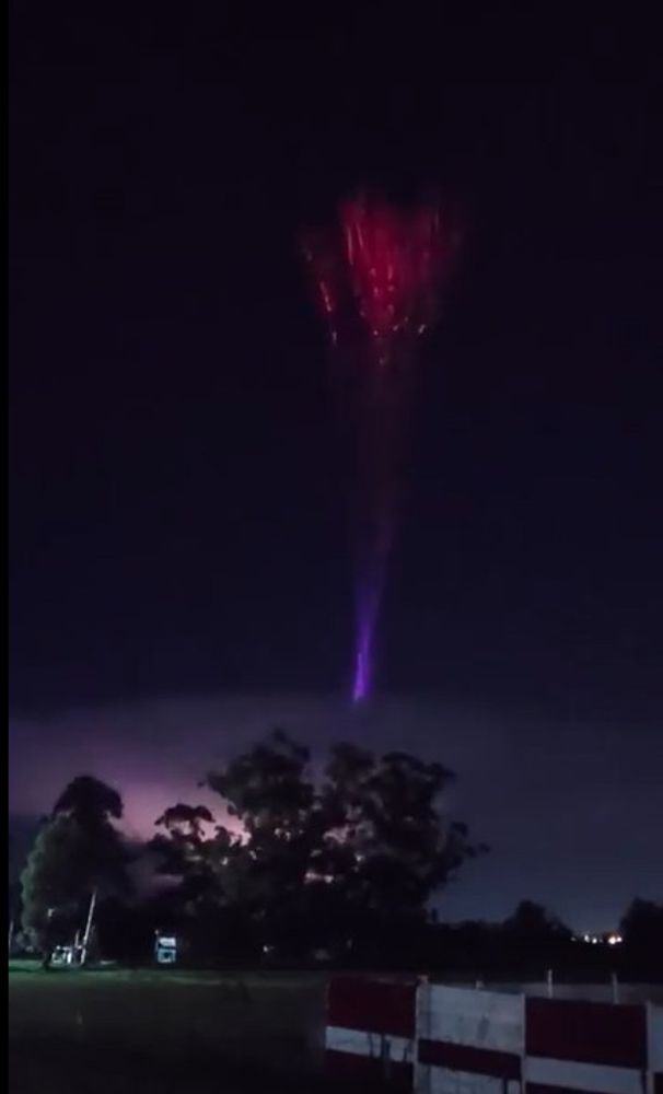 rayo azul en Tucumán