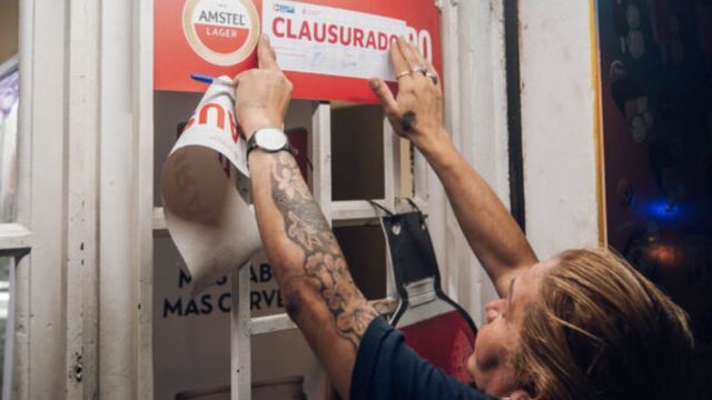 La Municipalidad de Córdoba desplegó un intenso operativo.