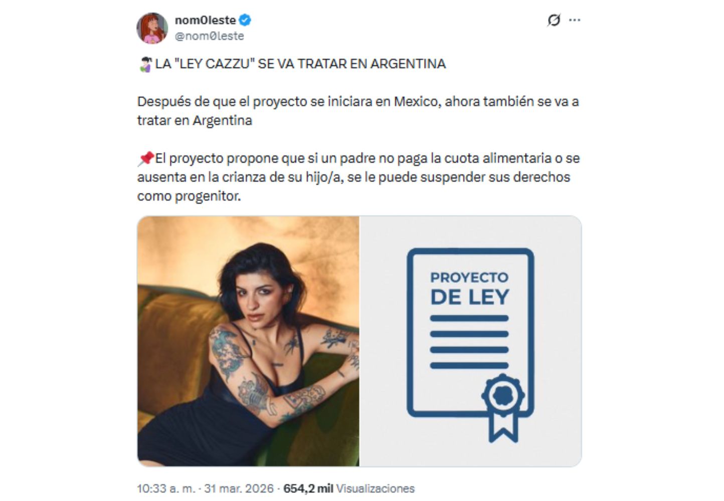 La noticia se viralizó en redes sociales.