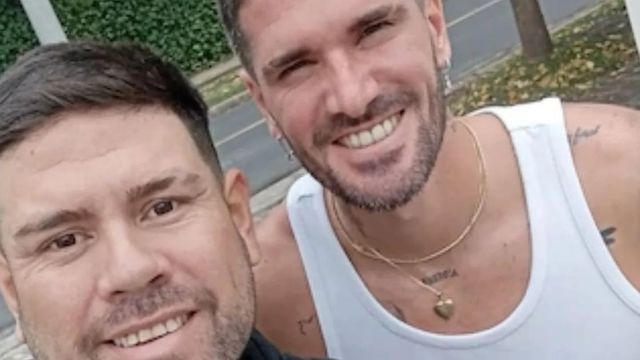 El repartidor sorprendido por Rodrigo de Paul 