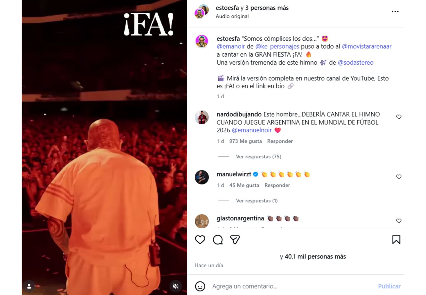 El clip se viralizó en redes.