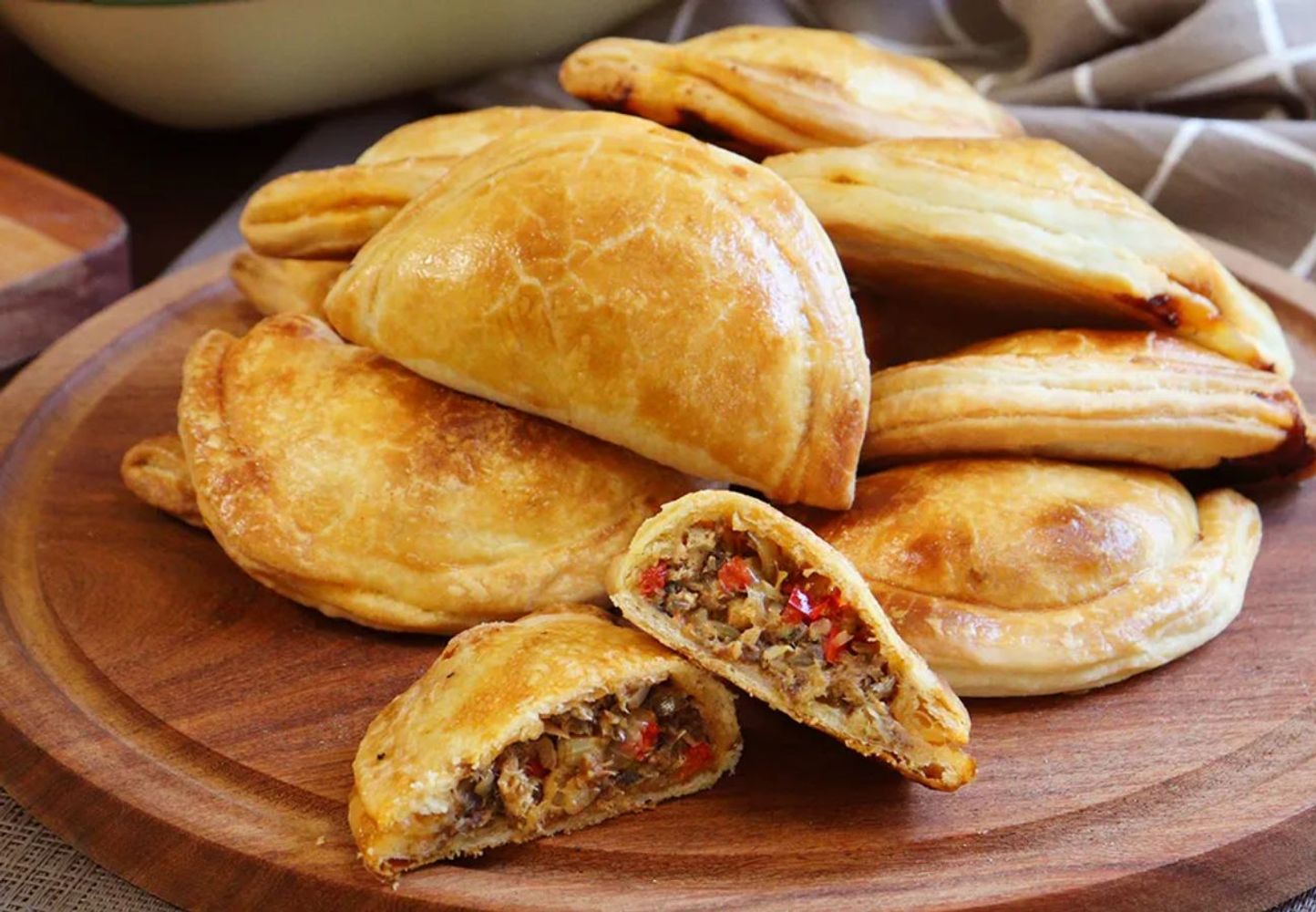 La receta de las empanadas de vigilia.