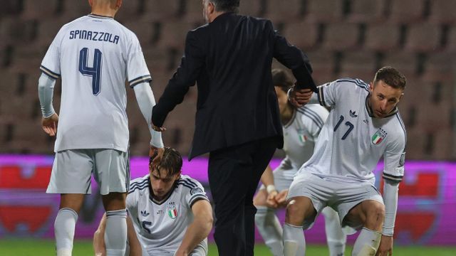 Italia, fuera del Mundial