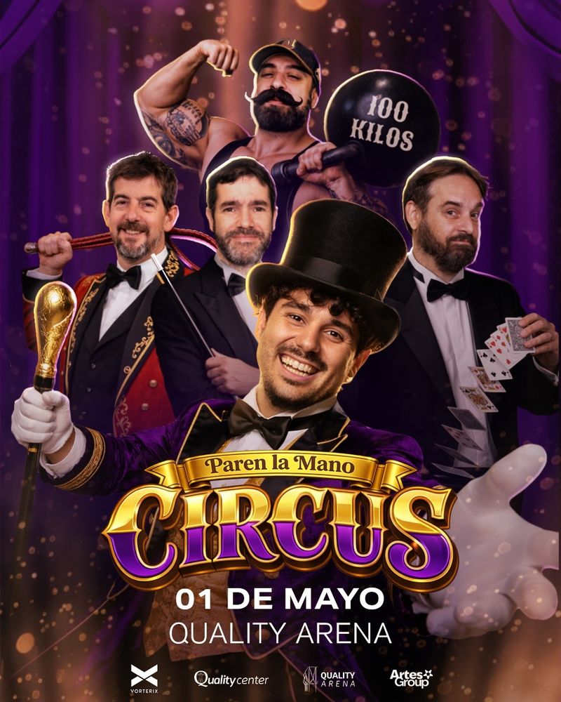 Paren la Mano se presentará en Córdoba. 